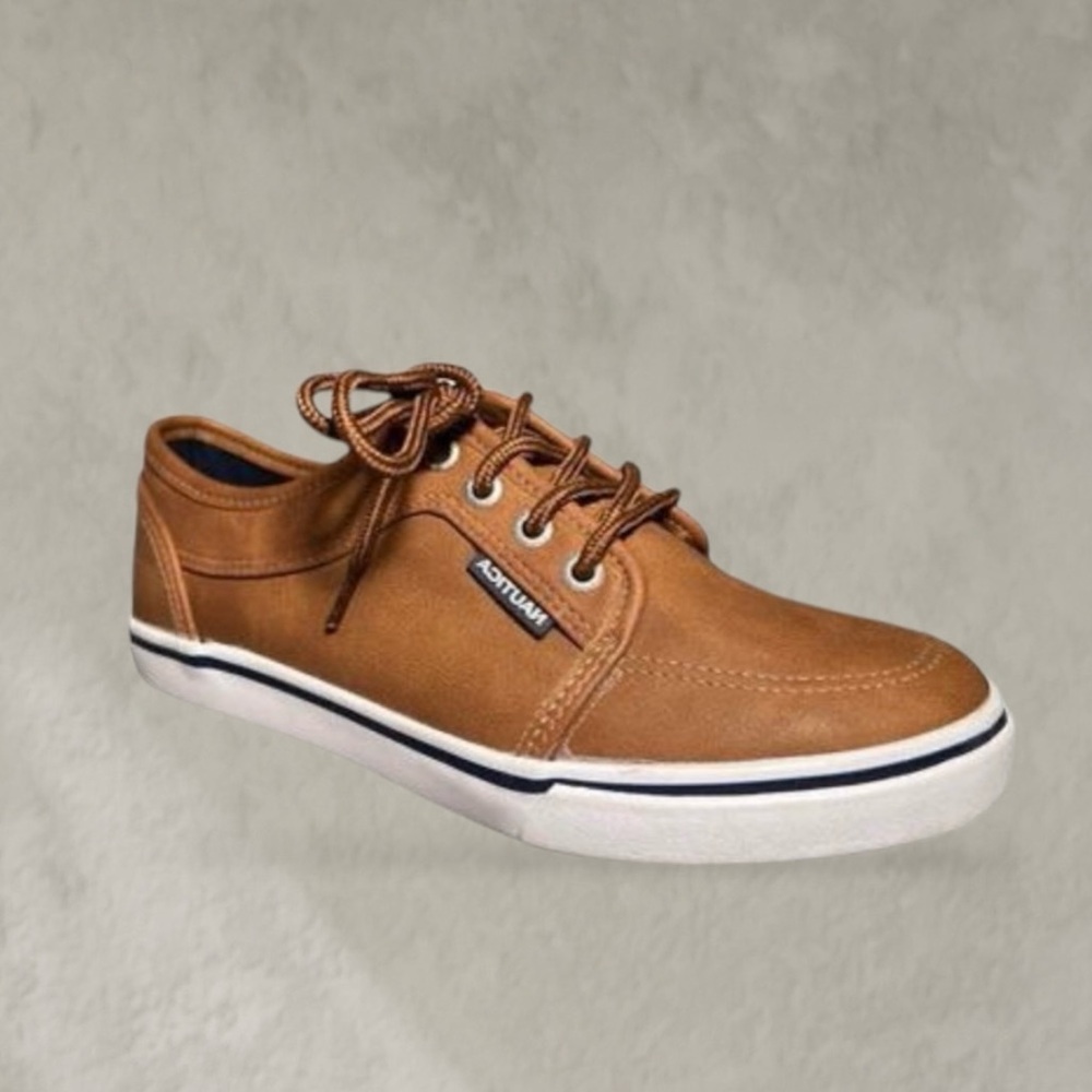 Nautica Kids Boys Brown Casual Shoes Size 3